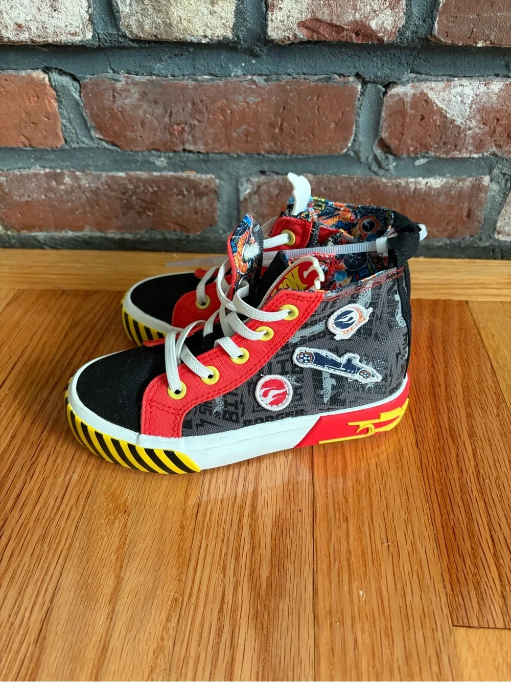 Kids size 11 hot wheels sneakers brand new